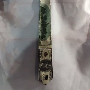 $100 Bill silk tie